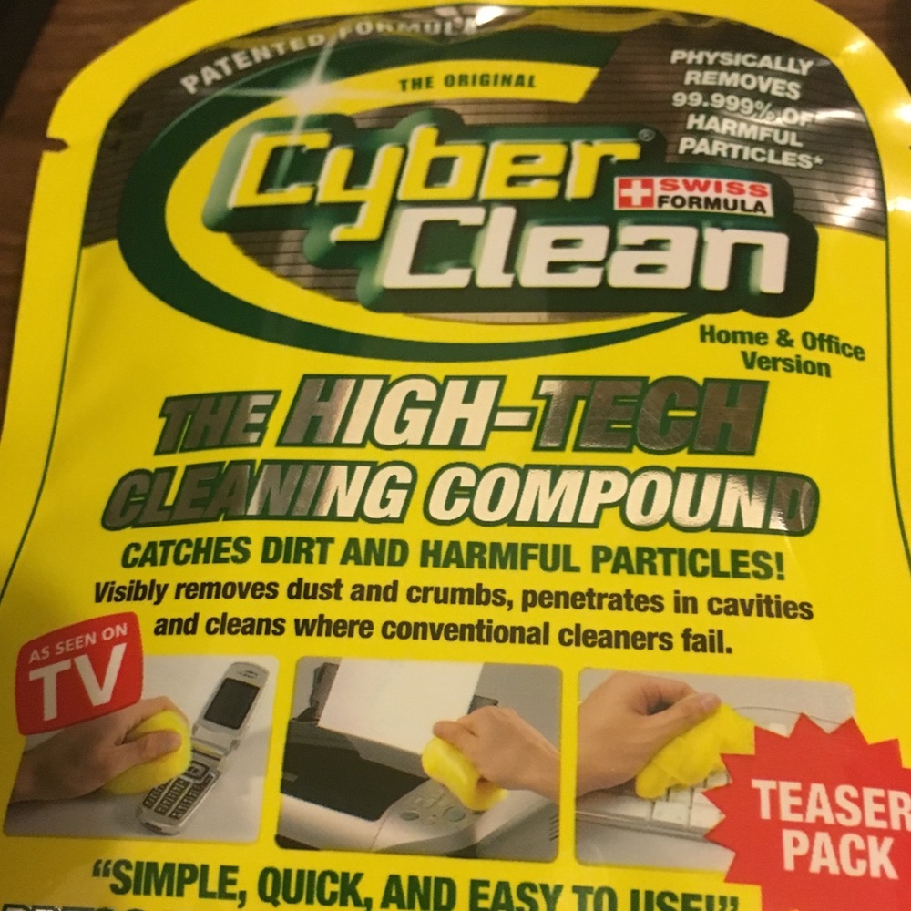Cyber clean as seen on TV